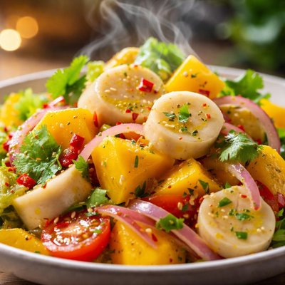 Image of Mango and Hearts of Palm Salad with Lime Vinaigrette