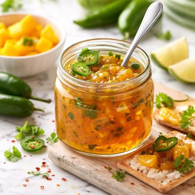 Image of Mango and Jalapeno Jelly