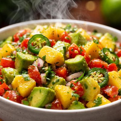 Image of Mango Avocado Salsa