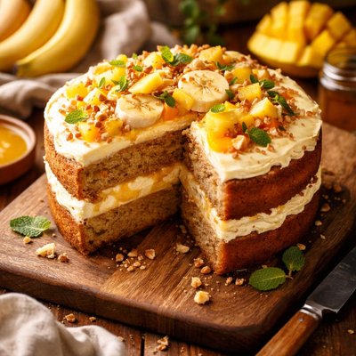 Image of Mango Banana Cake