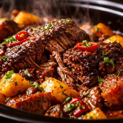 Image of Mango Chipotle Pot Roast Crock Pot