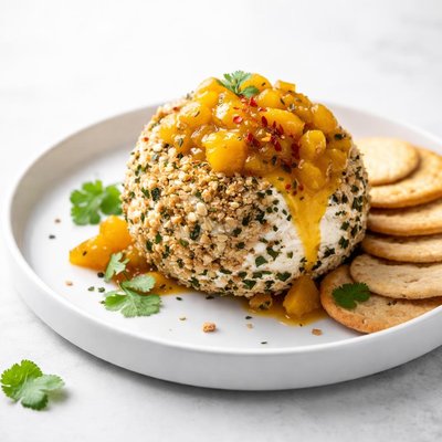 Image of Mango Chutney Cheese Ball