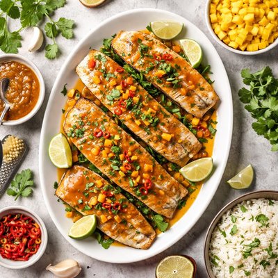 Image of Mango Chutney Glazed Fish