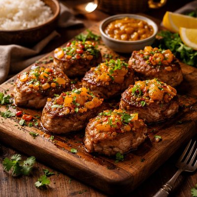 Image of Mango Chutney Pork Medallions