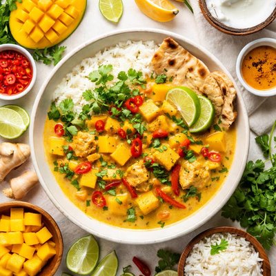 Image of Mango Coconut Chicken Curry