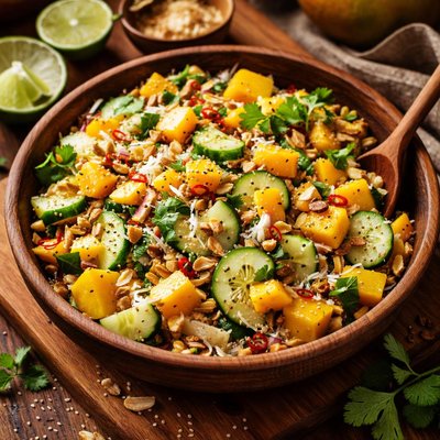 Image of Mango Coconut Cucumber Salad