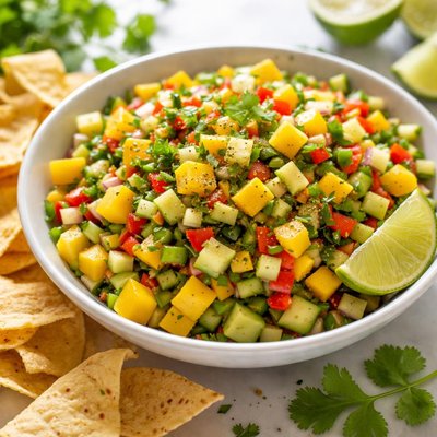 Image of Mango Cucumber Salsa