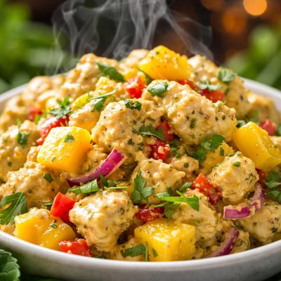 Image of Mango Curry Chicken Salad