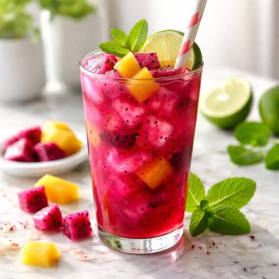 Image of Vegan Mango Dragonfruit Refresher