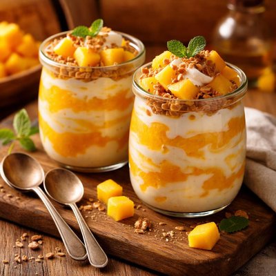 Image of Mango Fool Parfait