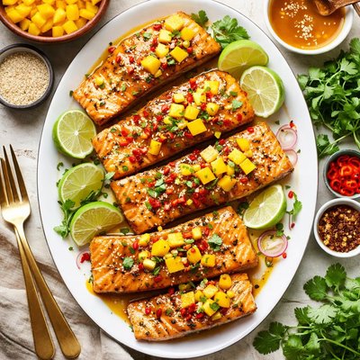 Image of Mango Glazed Salmon
