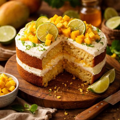 Image of Mango Lime Cake