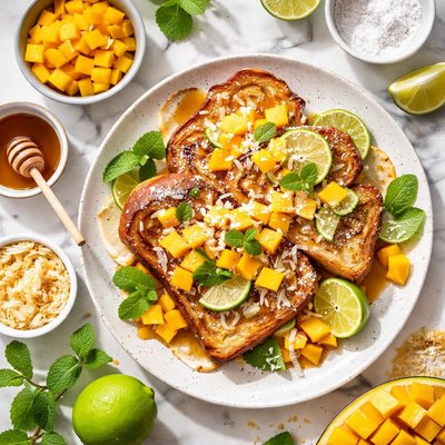 Image of Mango Lime French Toast
