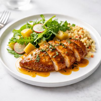 Image of Mango Mustard Glazed Chicken