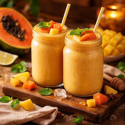 Image of Mango Papaya Smoothie
