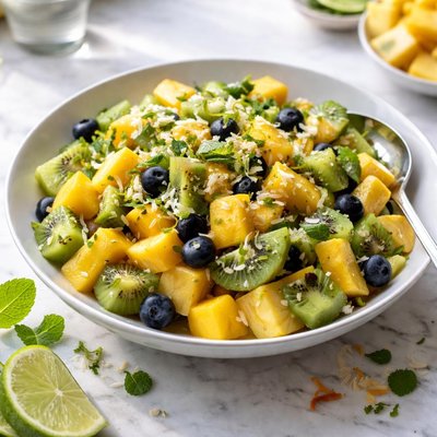 Image of Mango Pineapple Kiwi Salad