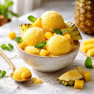 Image of Mango Pineapple Sorbet