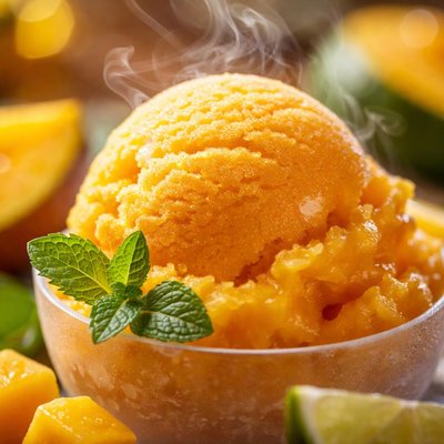 Image of Mango Sherbet Helado De Mango
