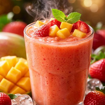 Image of Mango Strawberry Smoothie