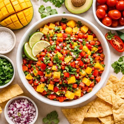 Image of Mango Tomato Salsa