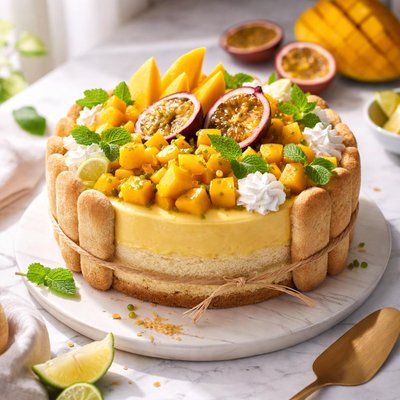 Image of Mango Tropical Delight Cake
