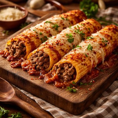 Image of Manicotti Beef or Turkey
