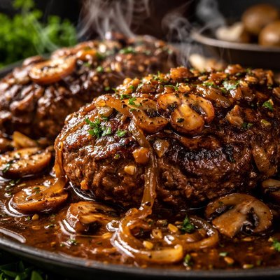 Image of Manly Man Salisbury Steaks