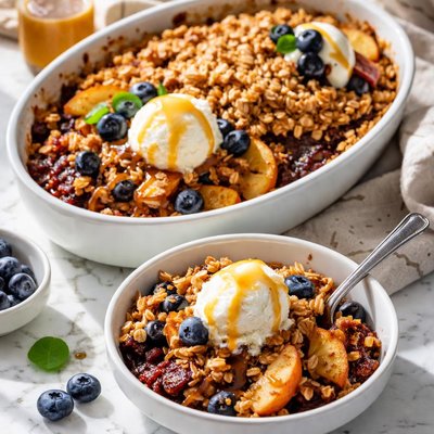 Image of Maple Apple Blueberry Crisp