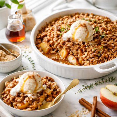 Image of Maple Apple Oatmeal Crisp