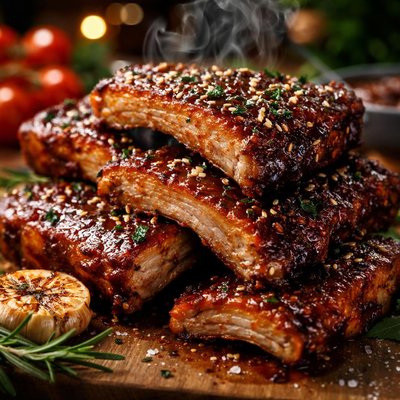 Image of Maple Barbecued Ribs