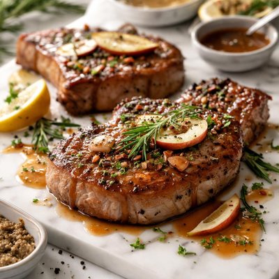 Image of Maple Brined Pork Chops