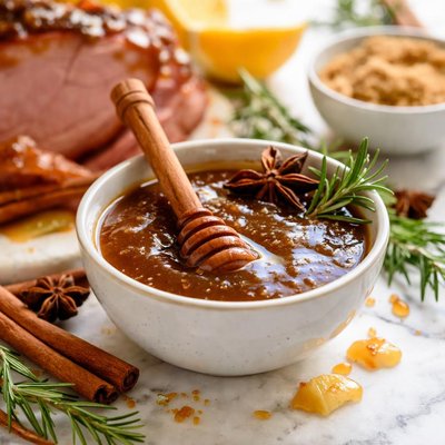 Image of Maple Brown Sugar Glaze for Ham