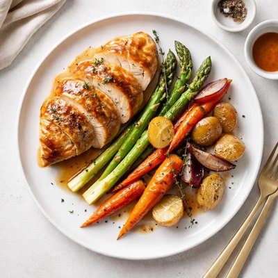 Image of Maple Chicken and Vegetables for Two