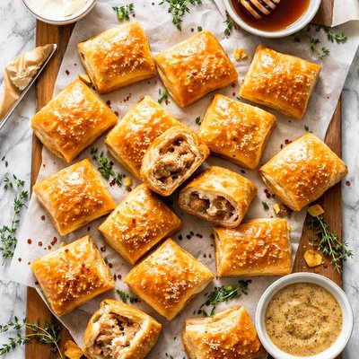 Image of Maple Cream Cheese Sausage Puffs