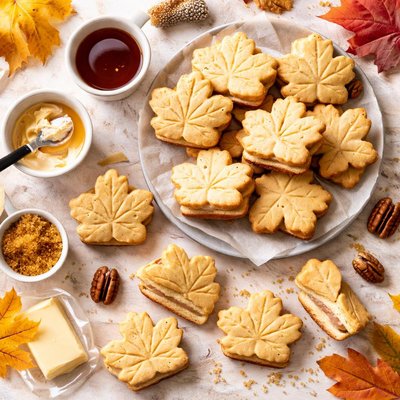 Image of Maple Cream Sandwich Cookies