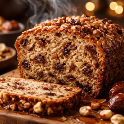 Image of Maple Date Hazelnut Bread