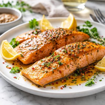 Image of Maple Dijon Mustard Salmon