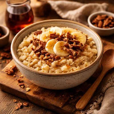 Image of Maple Egg White Oatmeal