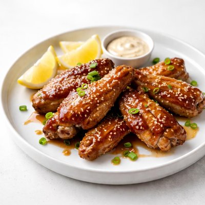 Image of Maple Glazed Chicken Wings