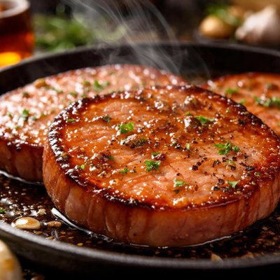 Image of Maple Glazed Ham Steaks