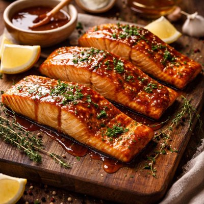 Image of Maple Glazed Salmon