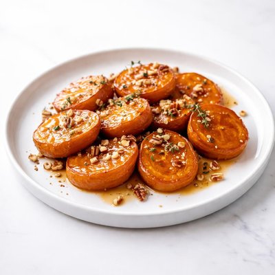 Image of Maple Glazed Sweet Potatoes