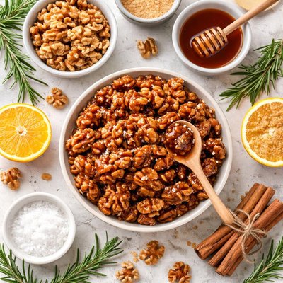 Image of Maple Glazed Walnuts