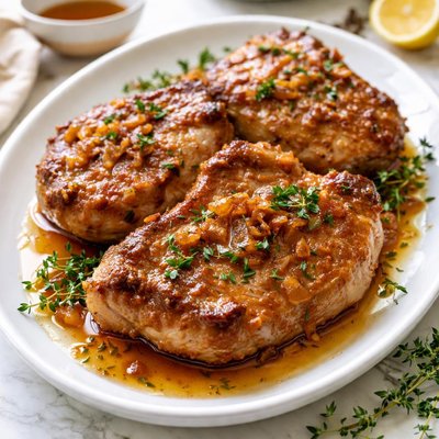 Image of Maple Jack Pork Chops Crock Pot
