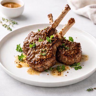 Image of Maple Mustard Lamb Chops