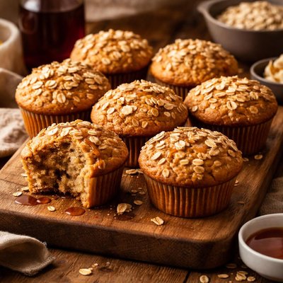 Image of Maple Oatmeal Muffins