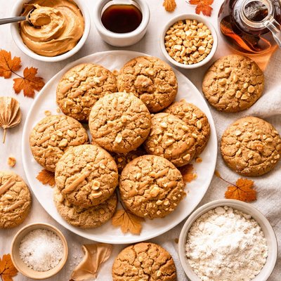 Image of Maple Peanut Butter Cookies