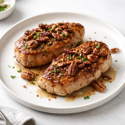 Image of Maple Pecan Pork Chops