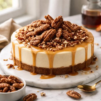 Image of Maple Praline Cheesecake