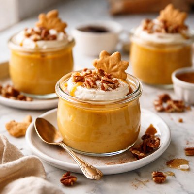 Image of Maple Pumpkin Pots De Creme